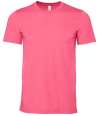 CVC3001 3001CVC Canvas Unisex Heather CVC T-Shirt Heather Charity Pink colour image